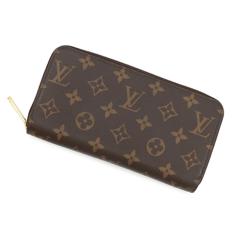 Louis Vuitton Monogram Zippy Wallet Round Zipper